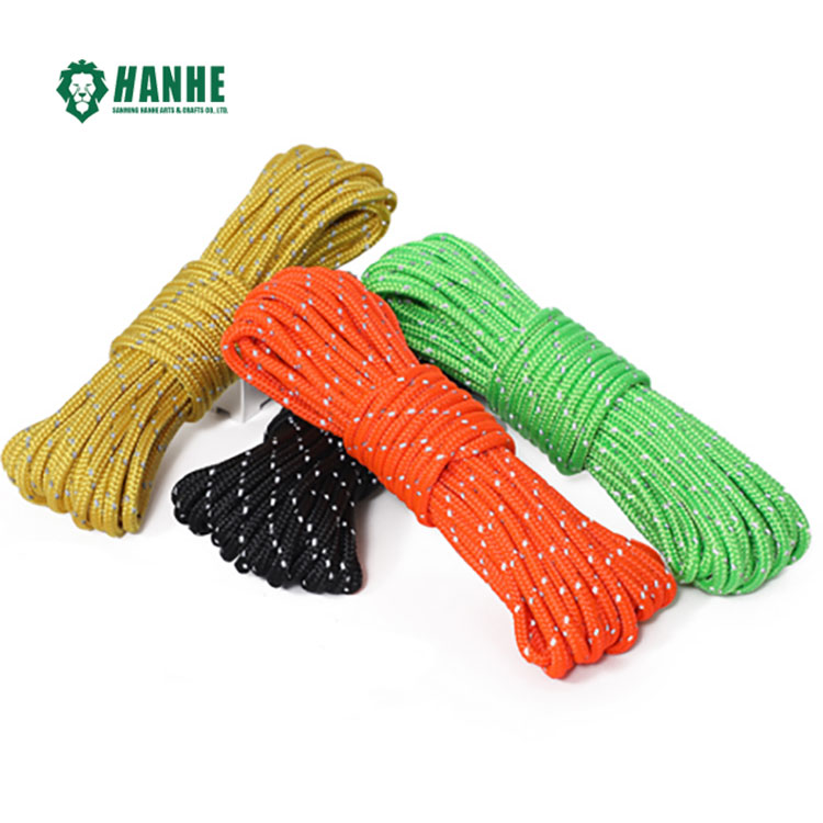 Is reflective paracord resistant to water, UV rays, and other environmental factors?