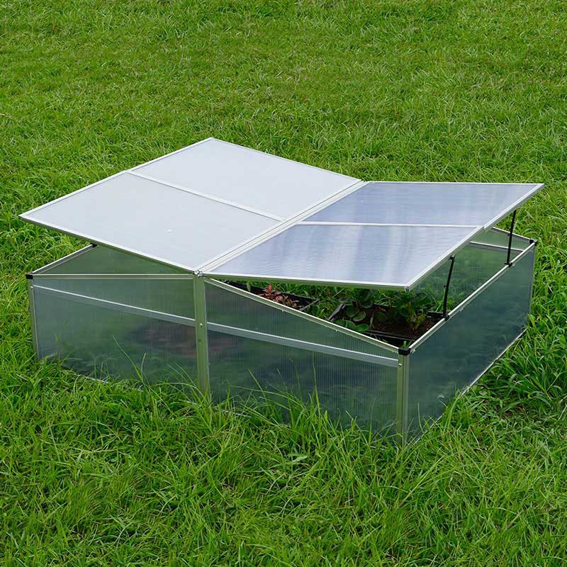 Are the frame of double mini greenhouses and cover durable and weather-resistant?